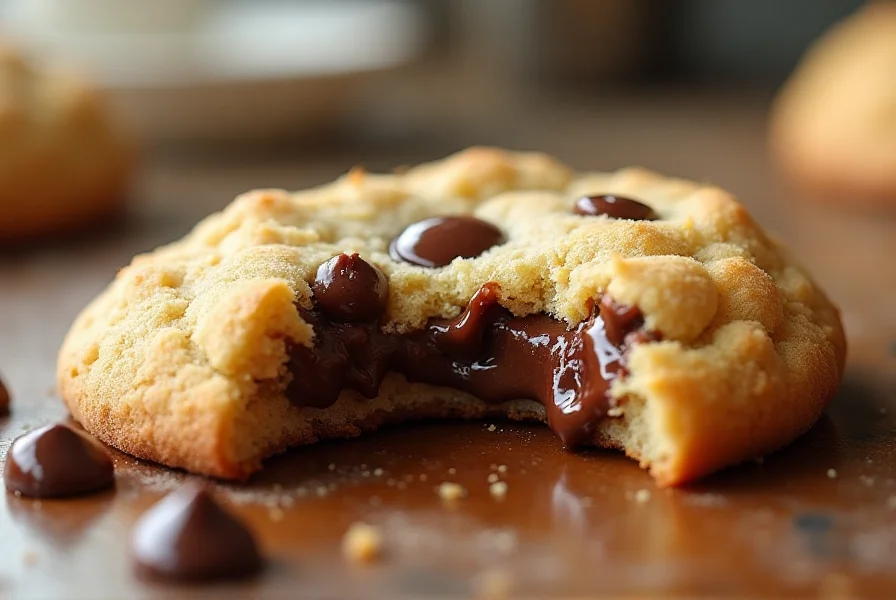 Close-up of Crumbl cookie texture