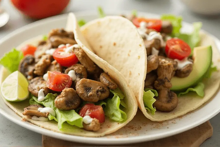 Tacos filled