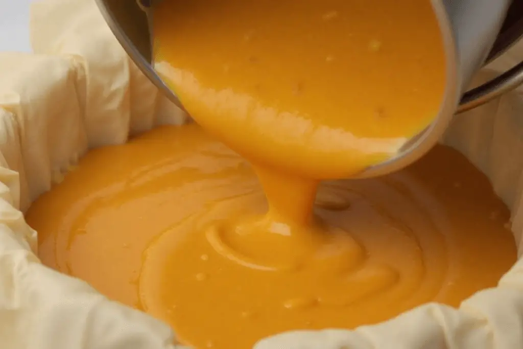 Broken peanut brittle with air bubbles