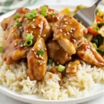 Final Plated Honey Garlic Chicken – A Perfect Meal