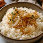 Bowl of sHow to Make Savory Onion Rice Recipe