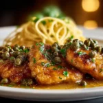 Veal Piccata Plated Hero Shot (2)